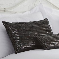Bette Boudoir Cushion Black - 32 x 50cm