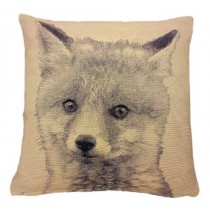 Fox Tapestry Cushion Cover 18"