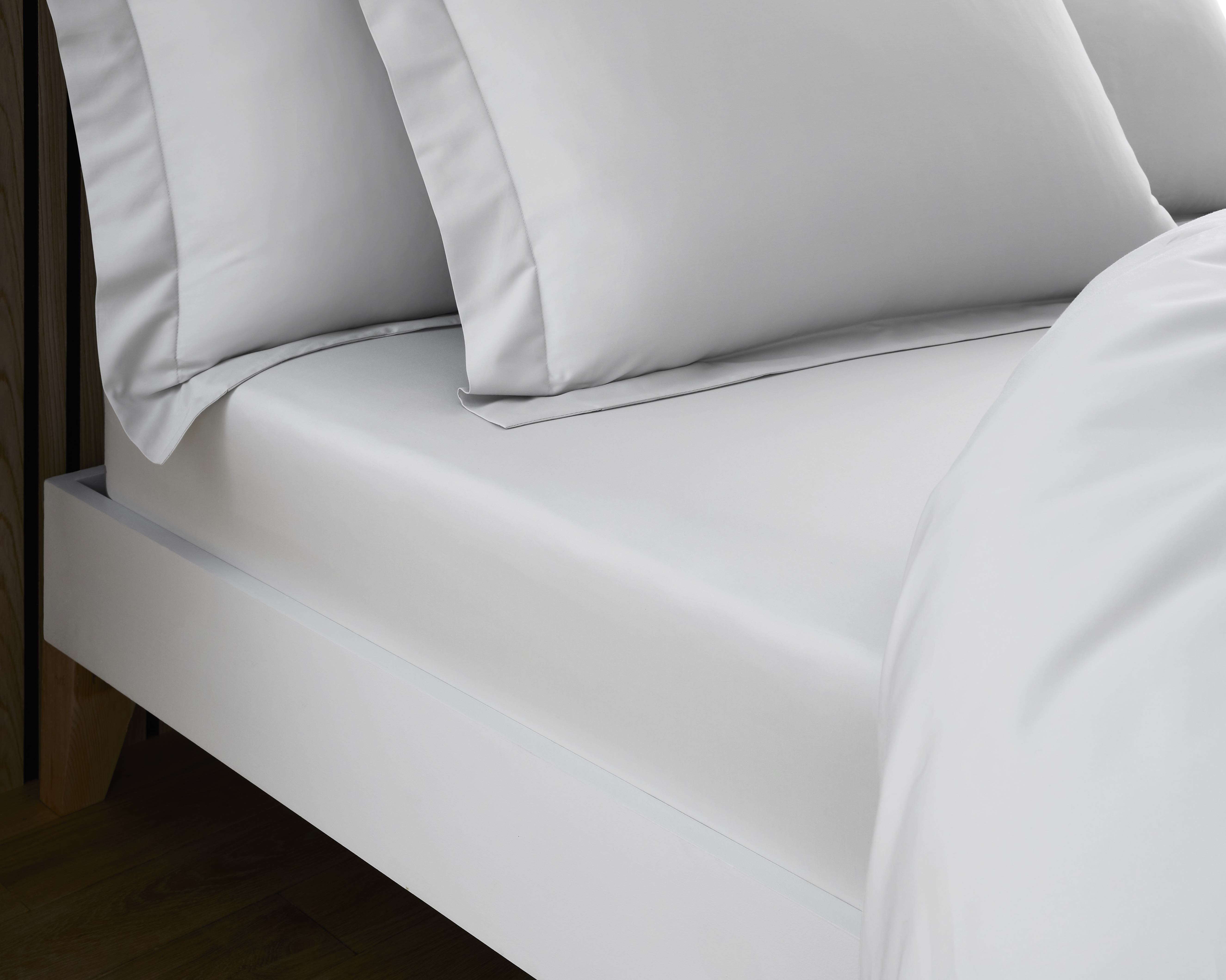 Bellissimo 1000TC 100% Cotton Flat Sheets (Size Options Available)
