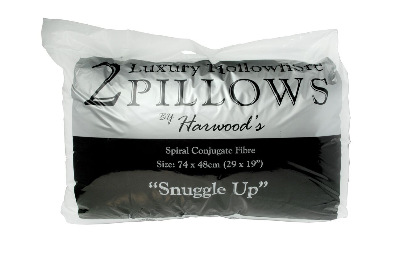 Bale of 5 Harwood Hollowfibre Pillow Pair