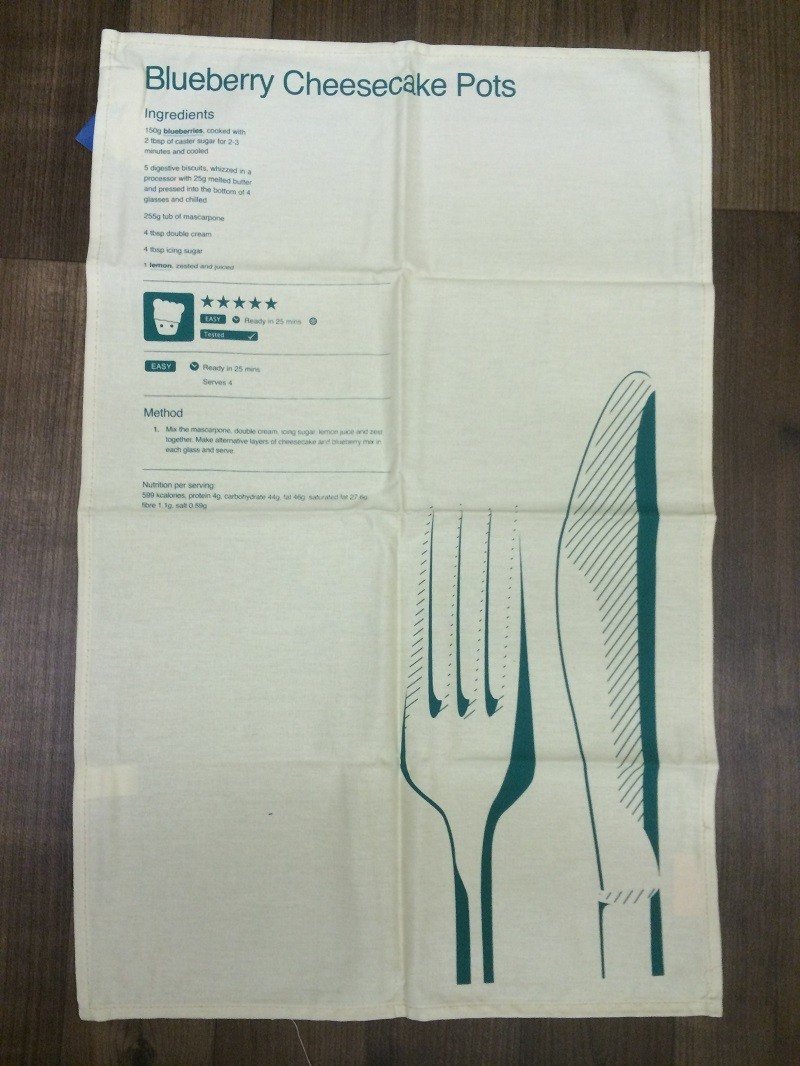 BBC GoodFood Recipe Tea Towels (Available in 2 Designs)