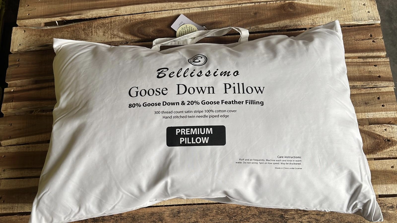 Bellissimo Goose Down Rich Pillow
