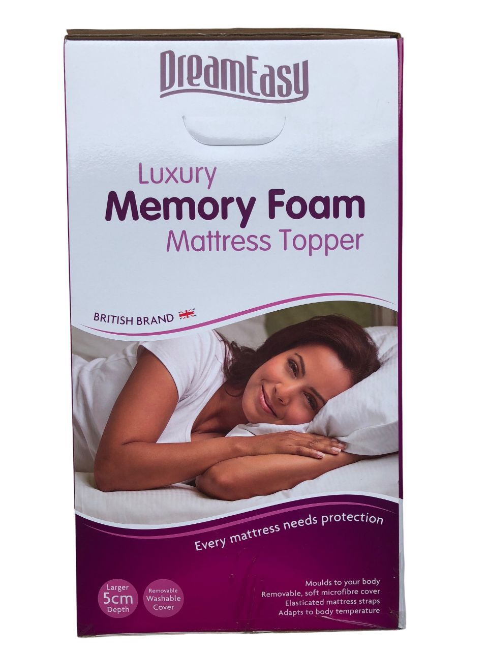 DreamEasy 2" Memory Foam Topper