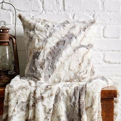 Faux Fur Marble Cushion Cover (Available in 2 Sizes)