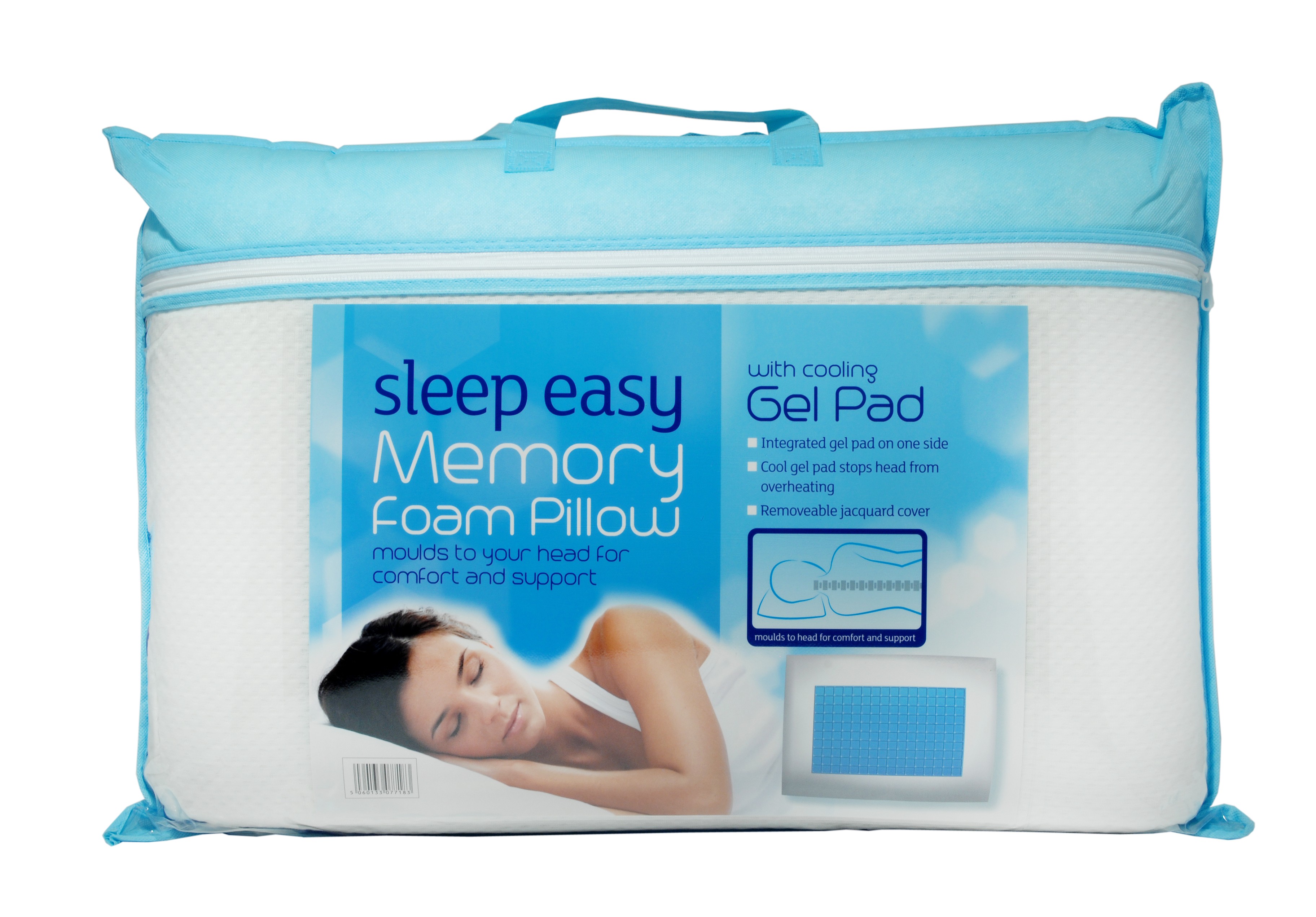 Bale of 8 Cool Gel Memory Foam Pillow
