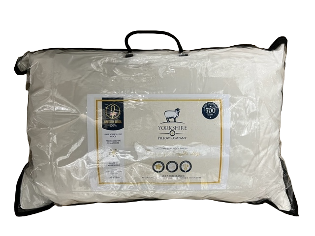 Bale of 8 100% Yorkshire Wool Pillow Soft 700g