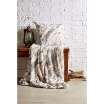 Faux Fur Marble Throw (Available in 2 Sizes)