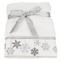 Pack of 6 Bellissimo Festive Embroidered Towel (Available in 6 Designs)