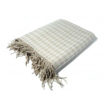 Cotton Rich Bellissimo Throw Dogtooth Check - 130 x 150cm