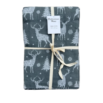 Festive Deer Christmas Table Cloth (2 Sizes Available)