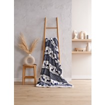 Bellissimo Nordic Sherpa Throw (2 Colours Available) - NEW!!