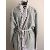 Polar Fleece Check Robe (Available in 4 Sizes)