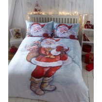 Santa Polycotton Duvet Set (Available in 3 Sizes)