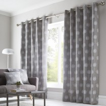 Silhouette Ready Made Eyelet Curtains (Colour & Size Options Available)