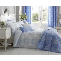 Bellissimo Toile Quilted Bedspread (Available in 3 Colours)