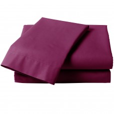 Percale Double Flat Sheets (Available in 16 Colours)