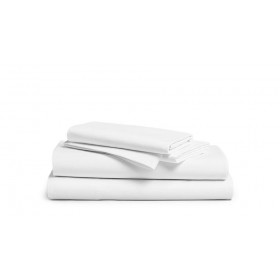 Bellissimo 400 TC Pure Cotton Pillowcases White (5 Sizes Available)
